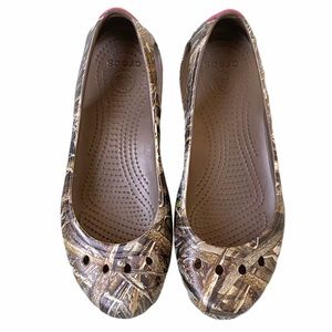 CROCS Kadee Realtree Max-5 Flat Camouflage Size 8